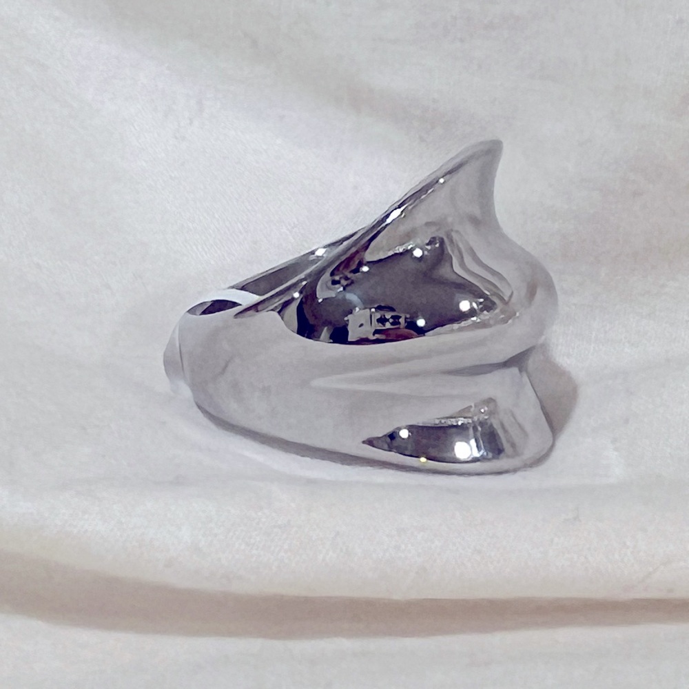 Silver Statement Ring - image 2